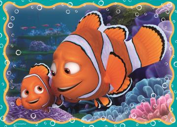 Trefl Puzzle Finding Dory Underwater 4'lü 35+48+54+70 Parça Yapboz