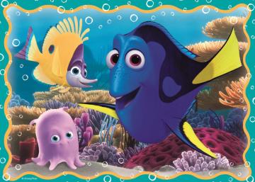 Trefl Puzzle Finding Dory Underwater 4'lü 35+48+54+70 Parça Yapboz