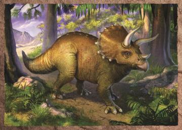 Trefl Puzzle Dinosaurs 4'lü 35+48+54+70 Parça Yapboz