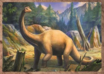 Trefl Puzzle Dinosaurs 4'lü 35+48+54+70 Parça Yapboz