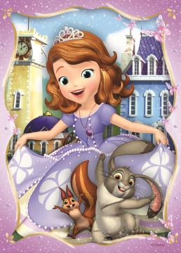 Trefl Puzzle Sofia The First 4'lü 35+48+54+70 Parça Yapboz