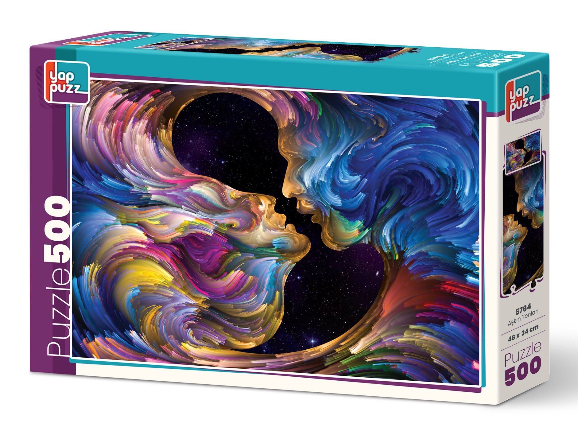 Yappuzz Aşk'In Tonları 500 Parça Puzzle