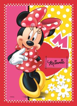 Trefl Puzzle Beautiful Minnie 4'lü 35+48+54+70 Parça Yapboz