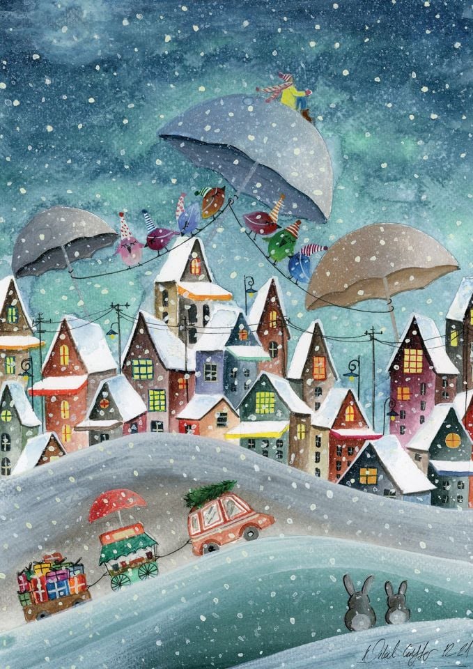 Yappuzz Beyaz Mutluluk 500 Parça Puzzle