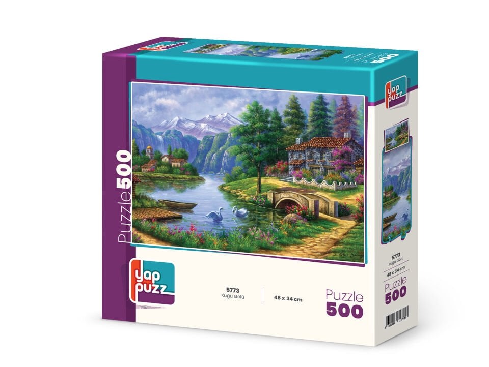 Yappuzz Kuğ Gölü 500 Parça Puzzle