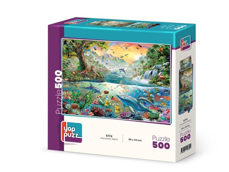 Yappuzz Hayvanlar Alemi 500 Parça Puzzle
