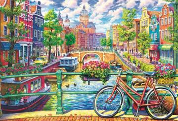 Trefl Puzzle Amsterdam Canal 1500 Parça Puzzle