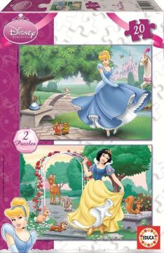 Educa Puzzle Cinderalla, Disney 2 X 20 Parça