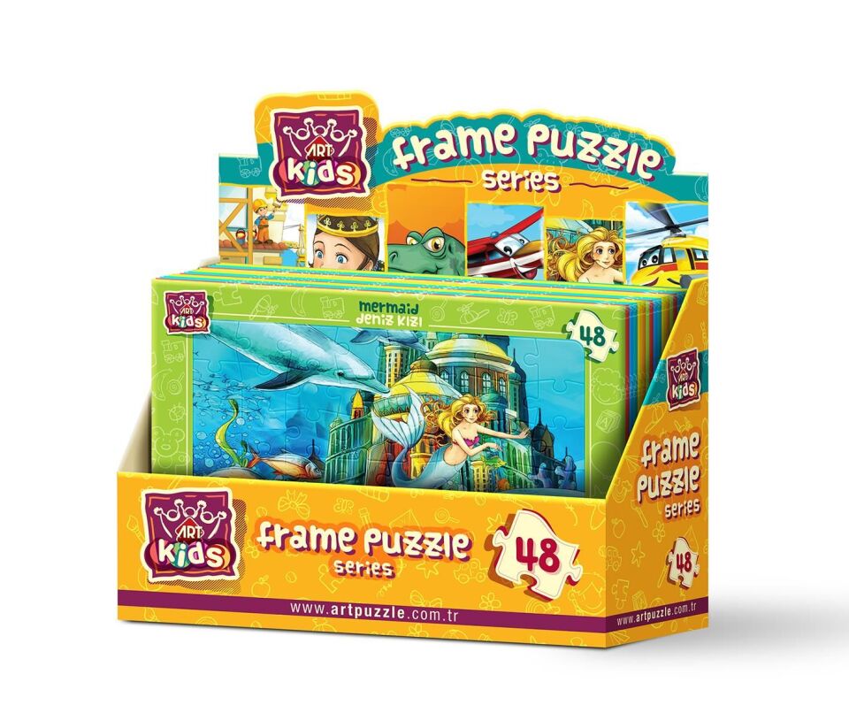 Art Çocuk Puzzle 48 Parça Dinazorlar