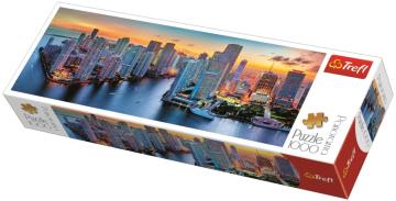Trefl Puzzle Miami After Dark 1000 Parça Panorama Puzzle
