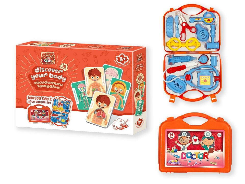 Art Kids Vücudumuzu Tanıyalım Doktor Setli Puzzle