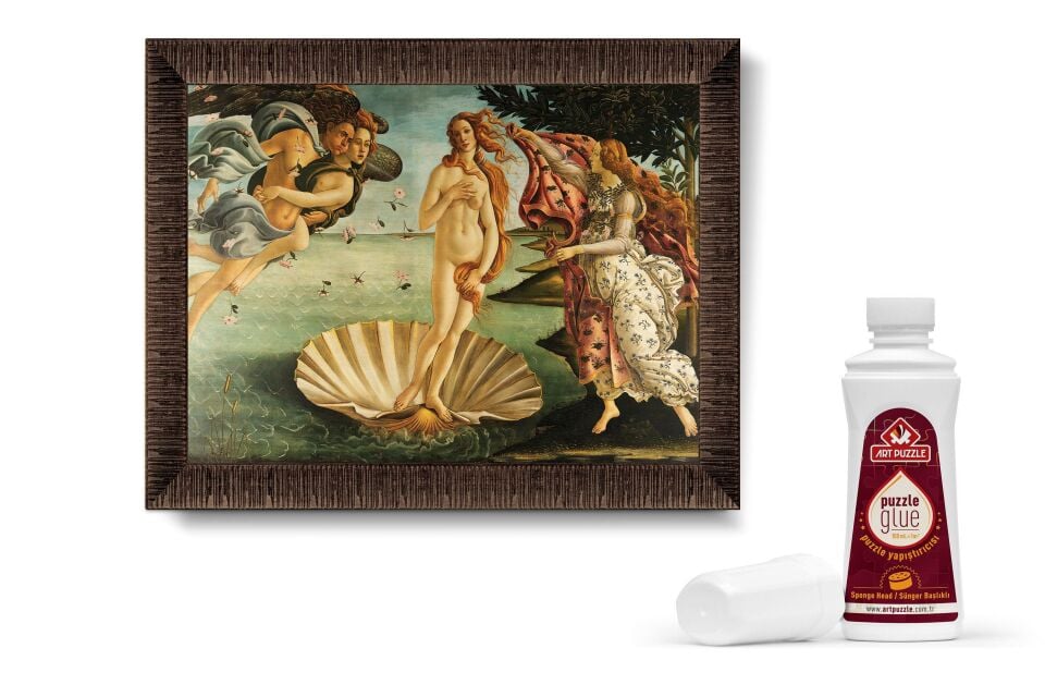 Art Puzzle Venüs'Ün Doğuşu,Sandro Bottıcellı 1000 Parça Çerçeveli Puzzle