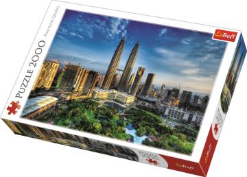 Trefl Puzzle Petronas Twin Towers 2000 Parça Puzzle