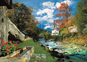 Trefl Puzzle Bavarian Alps, Germany 2000 Parça Puzzle