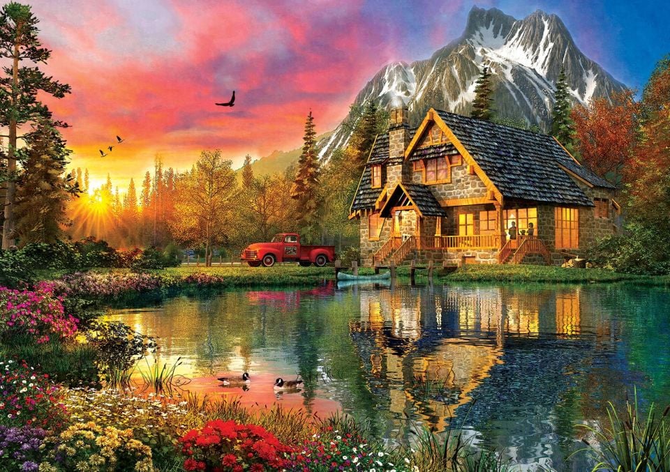 Yappuzz 4 Adet 1000 Parça Puzzle