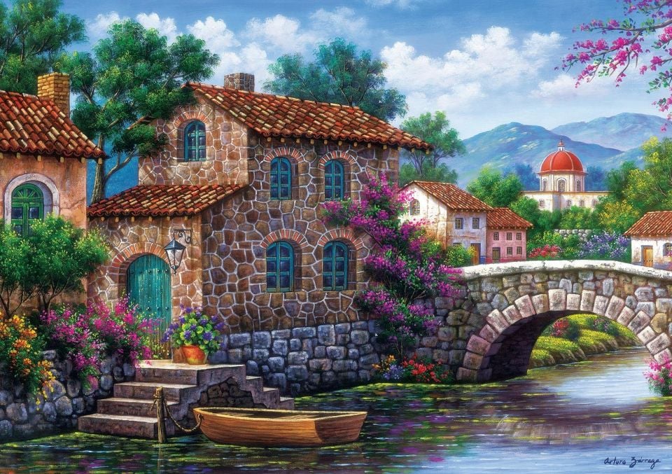 Yappuzz 4'lü 1000 Parça Puzzle
